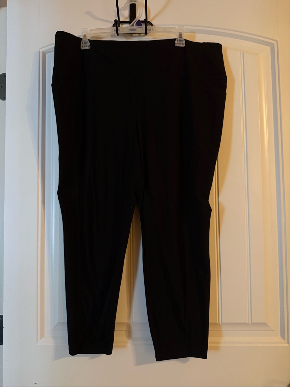 RBX Black Pull-On Slim Leggings